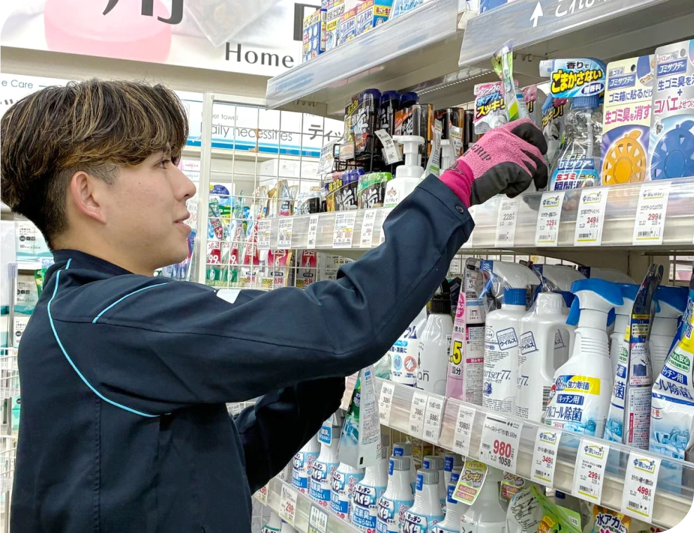 エイジス北海道株式会社で働いている様子