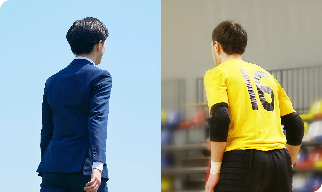 アスリートの画像